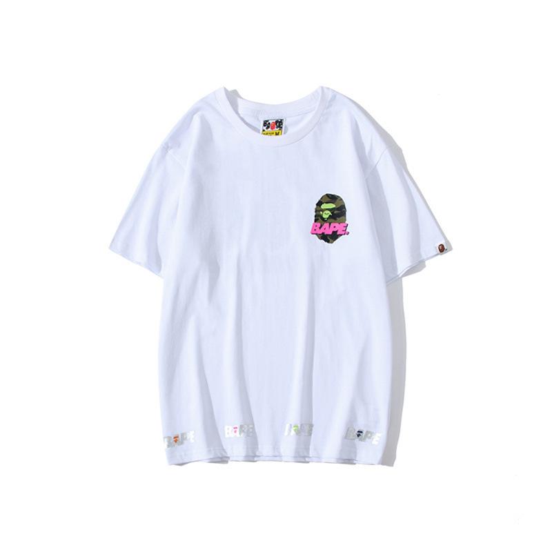 Bathing Ape T-Shirt Summer Casual Short Sleeve T-shirt
